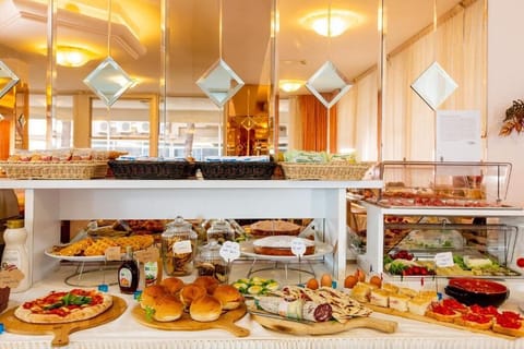 Daily buffet breakfast (EUR 12 per person)