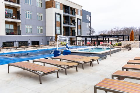 Seasonal outdoor pool