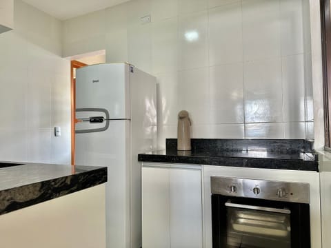 Apartment | Private kitchen | Fridge, microwave, oven, blender