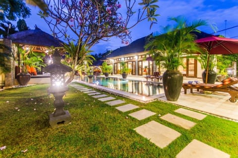 Front of property - evening/night