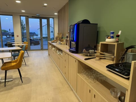 Daily buffet breakfast (EUR 12 per person)