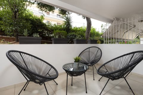 Comfort Apartment, 1 Bedroom, Garden View | Terrace/patio