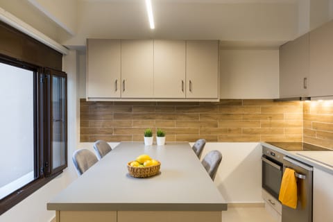 Comfort Apartment | Private kitchen | Full-size fridge, microwave, oven, dishwasher