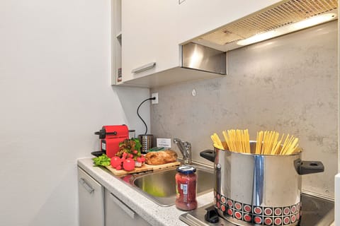 Family Studio (Casa di Tino) | Private kitchen | Fridge, oven, stovetop, dishwasher