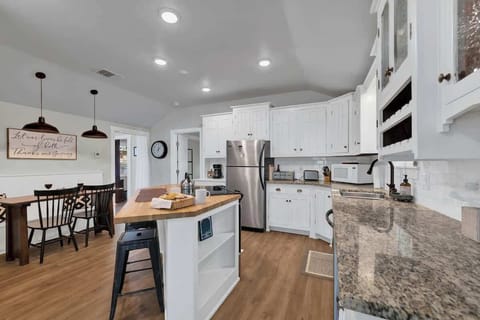 House, Multiple Beds, Patio, City View (614 Fulton St.) | Private kitchen | Coffee/tea maker