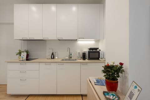 Apartment | Private kitchen | Mini-fridge, microwave, stovetop, espresso maker