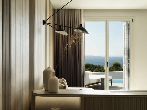 ALPHA One Bedroom Residence with Private Pool & Sea View | View from room