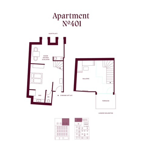 Hypo-allergenic bedding, desk, laptop workspace, iron/ironing board