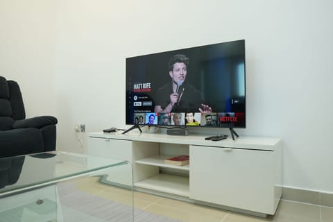50-inch LED TV with cable channels