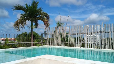 Rooftop pool