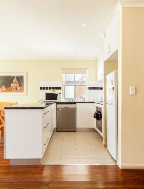 3 Bedroom Apartment | Private kitchen | Microwave, dishwasher, electric kettle, toaster