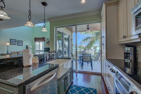 House, Multiple Beds (Anna Maria Island Beach Palace) | Private kitchen | Highchair