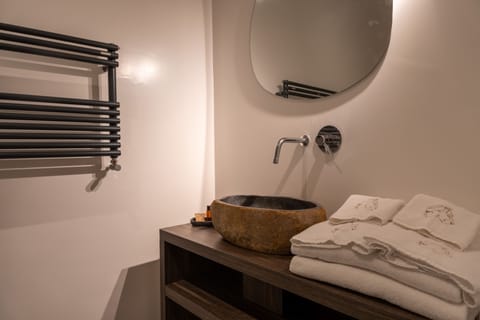 Suite | Bathroom | Shower, rainfall showerhead, free toiletries, hair dryer