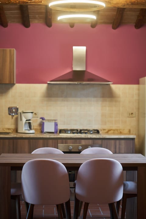 Luxury Condo | Private kitchen | Full-size fridge, microwave, espresso maker, coffee/tea maker