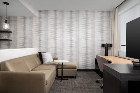 Premium bedding, desk, blackout drapes, iron/ironing board