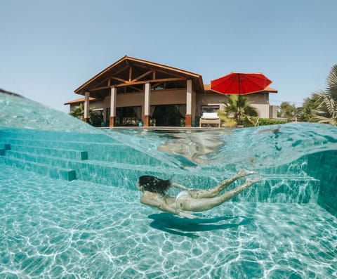 Indoor pool, outdoor pool