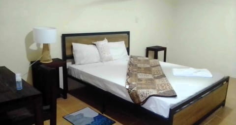 Basic Room, 1 Queen Bed, Ground Floor | Desk, blackout drapes, iron/ironing board, free WiFi