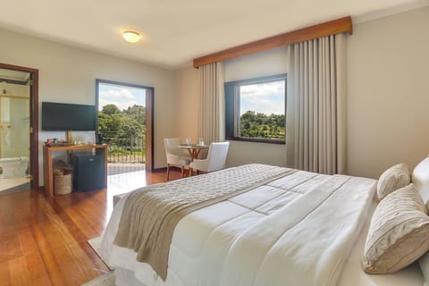 Exclusive Double Room | Egyptian cotton sheets, premium bedding, pillowtop beds, minibar