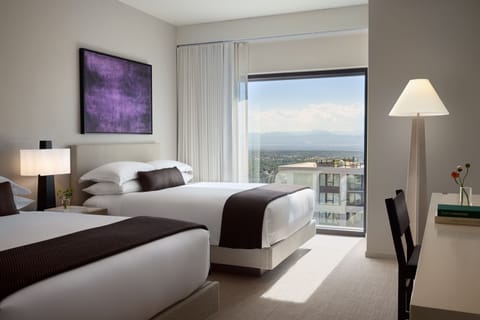 Room, 2 Queen Beds, Mountain View | Frette Italian sheets, premium bedding, minibar, in-room safe