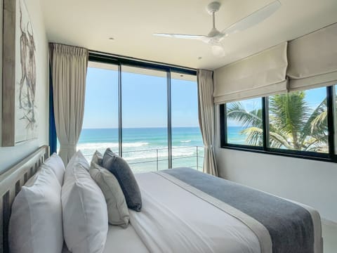 Double Room, Ocean View | Premium bedding, free minibar, in-room safe, individually decorated