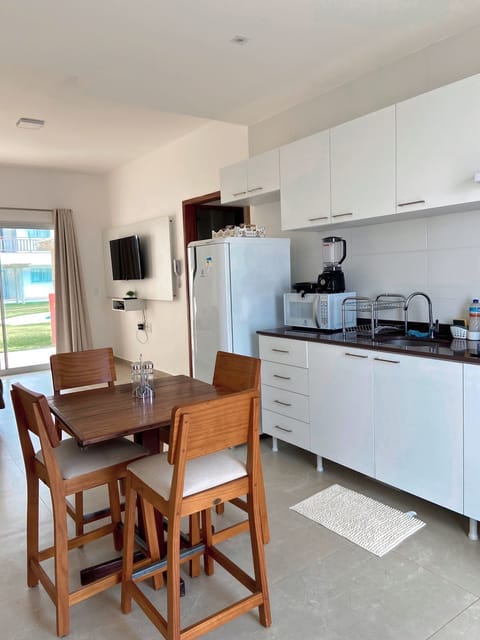 Apartment | Private kitchen | Full-size fridge, microwave, blender, cookware/dishes/utensils