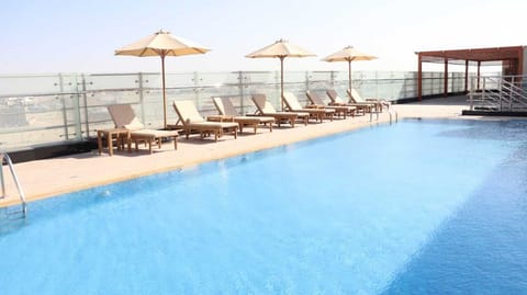 Rooftop pool