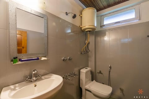 Deluxe Private Cottage | Bathroom | Shower, towels, toilet paper