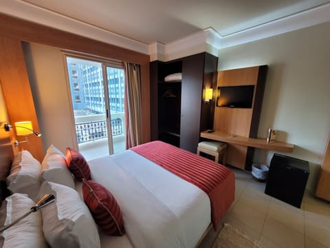 Standard Double Room, 1 King Bed | View from room