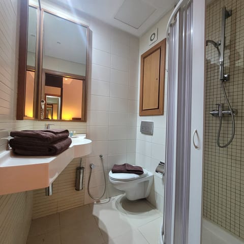 Single Room, 1 Bedroom | Bathroom | Free toiletries, hair dryer, towels