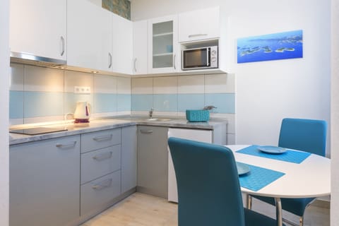 City Studio, Non Smoking | Private kitchen | Fridge, microwave, stovetop, electric kettle