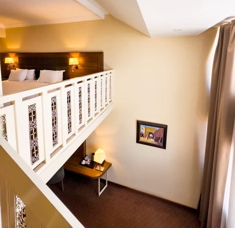 Duplex Suite Mosque View | Premium bedding, pillowtop beds, free minibar items, in-room safe