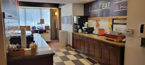 Free daily on-the-go breakfast