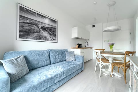 Deluxe Apartment | Living area | Flat-screen TV