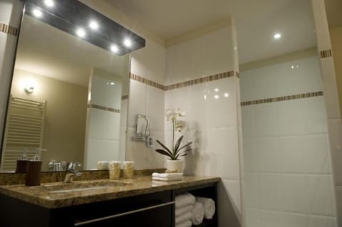 Free toiletries, hair dryer, towels, soap