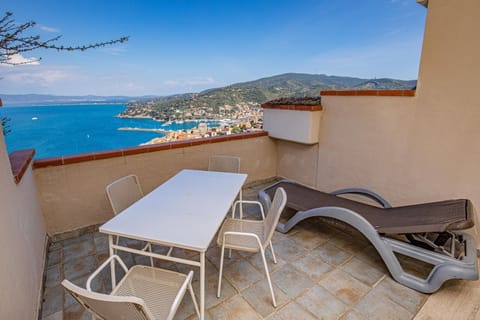 Comfort Apartment, Balcony, Sea View | Terrace/patio