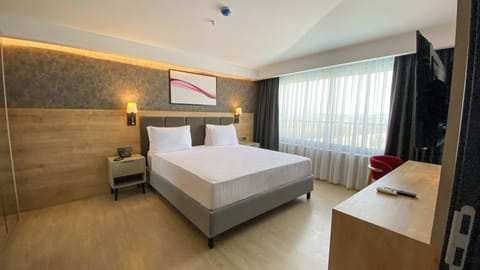 Standard Room, Poolside (French Bed) | Iron/ironing board, free WiFi