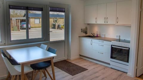 Family Apartment | Private kitchen | Mini-fridge, oven, stovetop, electric kettle