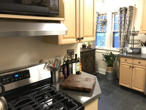 Luxury Duplex, Patio, Courtyard View | Private kitchen | Coffee/tea maker