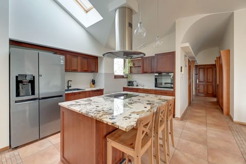 Superior Apartment | Private kitchen | Full-size fridge, oven, dishwasher, electric kettle