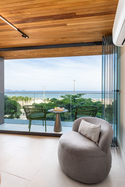 Grand Apartment, 2 Bedrooms, Beach View | Balcony view