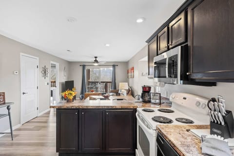 Condo, Multiple Beds, Balcony, Mountain View (Silver Lake Hideaway) | Private kitchen | Coffee/tea maker