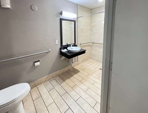 Standard Room, 1 Double Bed, Accessible, Non Smoking | Accessible bathroom