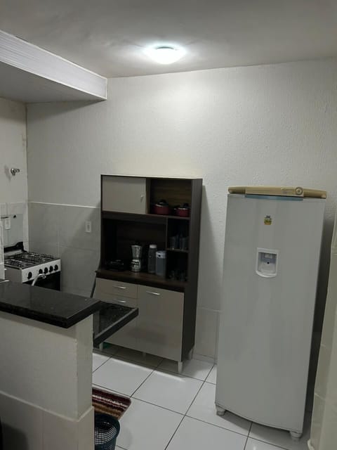 Comfort Apartment | Private kitchen | Fridge, microwave, stovetop, blender