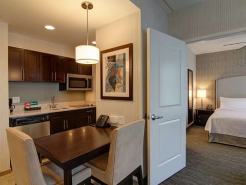 Suite, 1 Bedroom, Non Smoking | In-room safe, desk, laptop workspace, blackout drapes