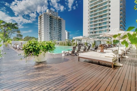 Indoor pool, seasonal outdoor pool