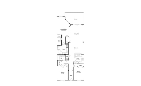 Condo, Multiple Beds, Balcony, Garden View (1134 Cinnamon Beach - No Pets Allowed) | Floor plan