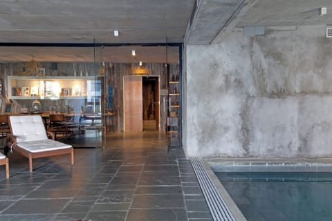 Indoor pool, seasonal outdoor pool