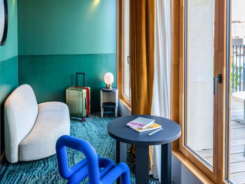 Room, 1 Double Bed, Terrace (TRIBE Extra) | Premium bedding, pillowtop beds, individually furnished, blackout drapes