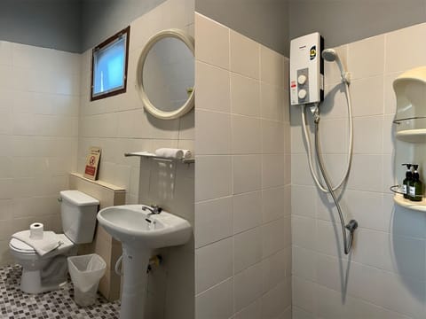 Standard Room, 1 Double Bed | Bathroom | Shower, free toiletries, towels