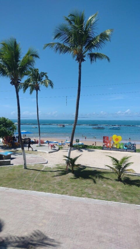 On the beach